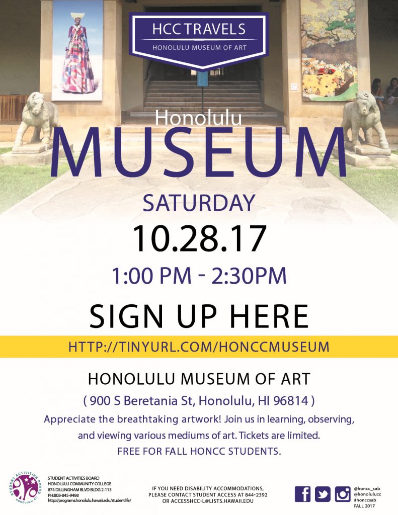 HCC Travels-Honolulu Museum of Art