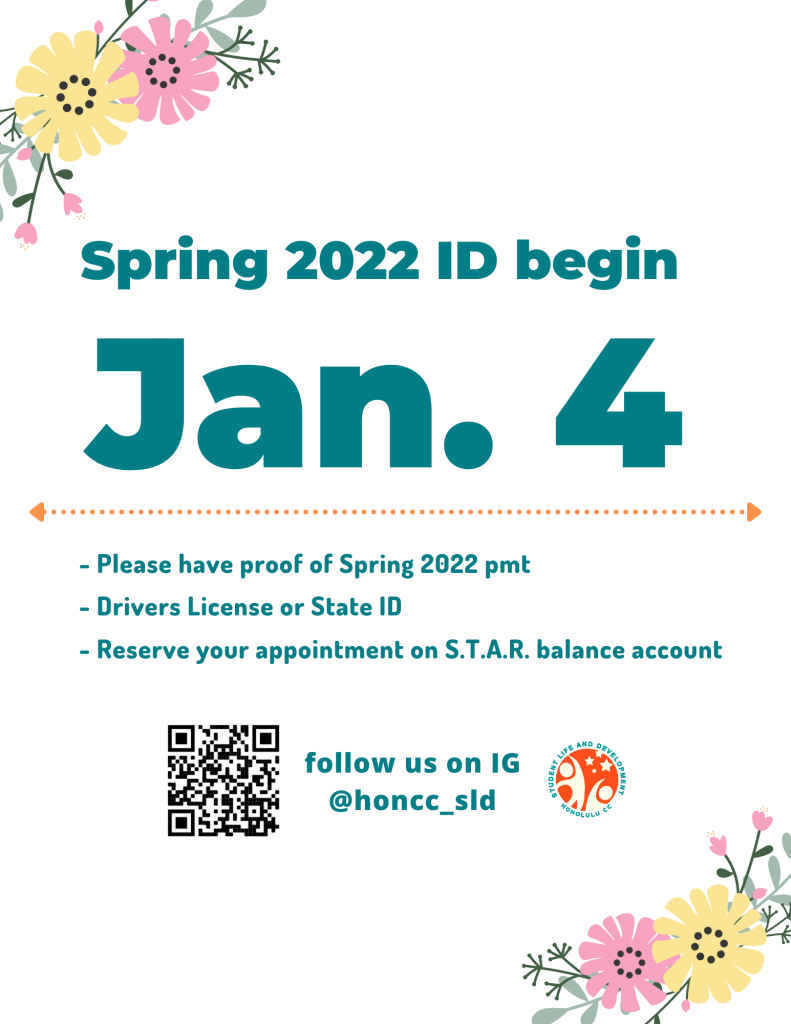 Spring 2022 Student ID