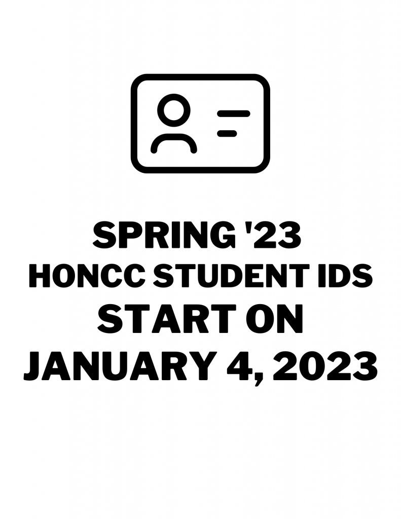 Spring 2023 HonCC Student IDs