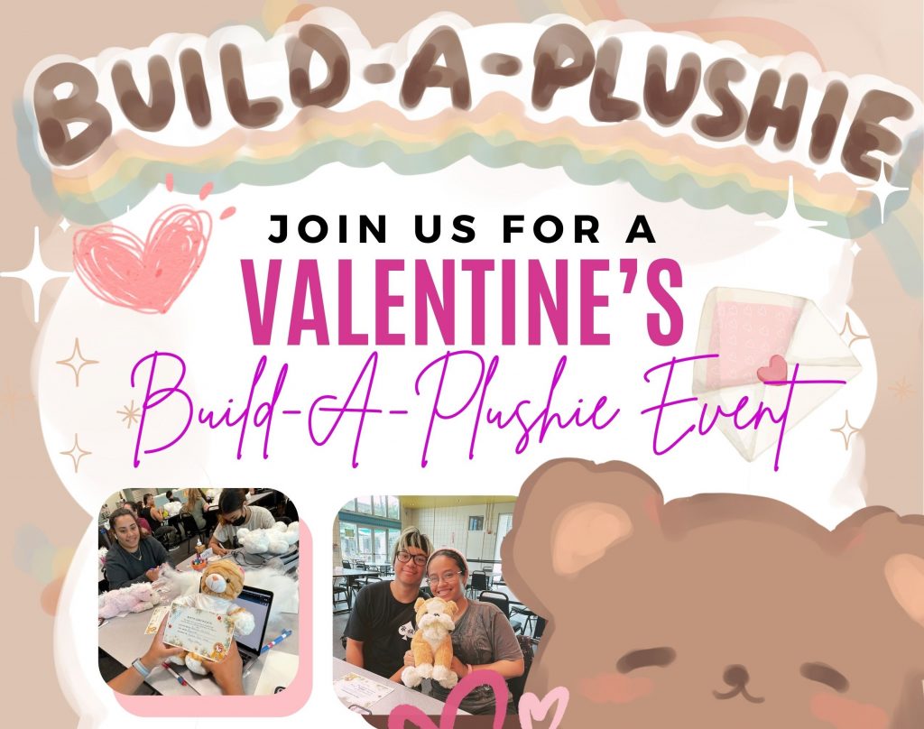 VALENTINE’S BUILD A PLUSHIE