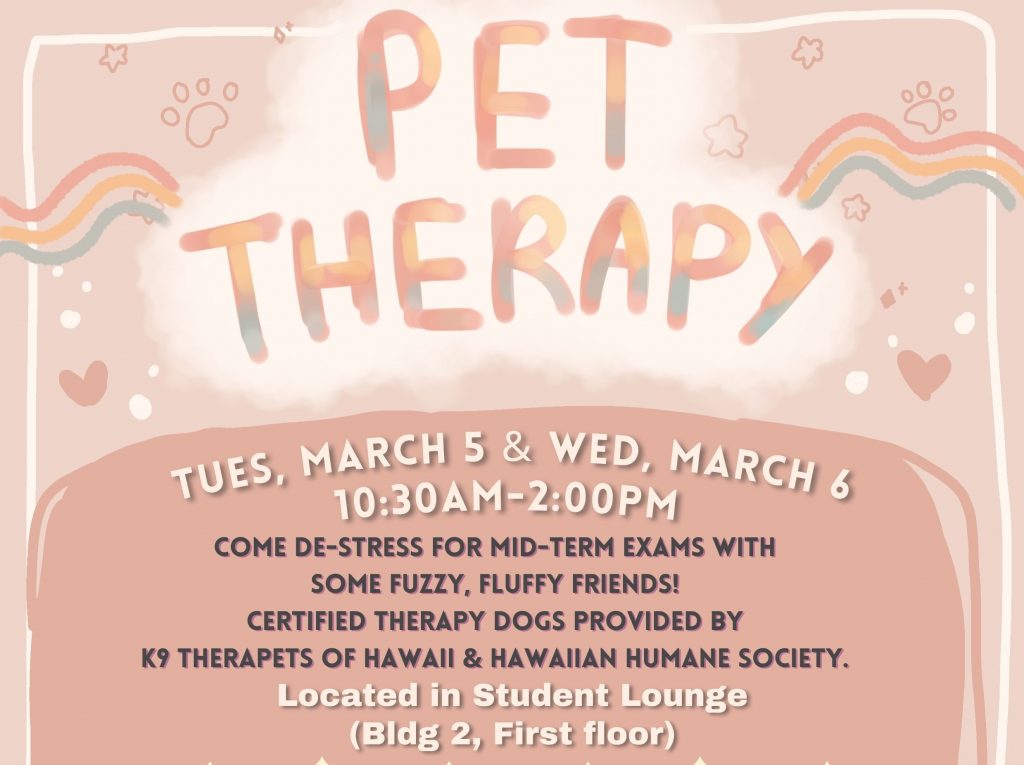 PET THERAPY Spring 2024